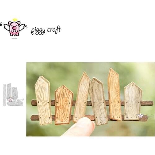 Piggy Craft metal cutting dies cut die mold Tree fence decoration Scrapbook paper craft knife mould blade punch stencils dies