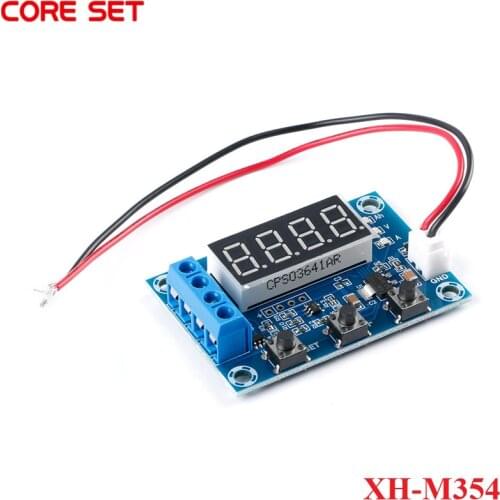 XH-M354 Battery Capacity Tester Module LED Digital Lithium Battery Real Capacity Measurement Module AH Measure Original New