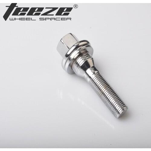 Screw set for Peugeot high quality 40Cr Alloy Steel Nuts and Bolts 5 pieces/pack screw for car wheel car screw nut freeshipping