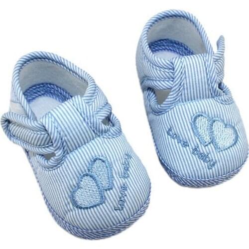 Unisex Baby Girl Boy Shoes Cute Infant Crib Soft Sole Anti-slip Comfort Toddler Shoes