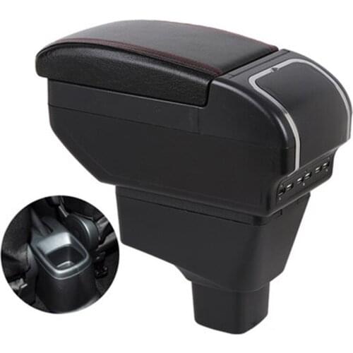 ArmRest For Suzuki Sx4 2007-2013 Center Centre Console Storage Box Armrest Rotatable 2008 2009 2010 2011 2012