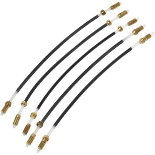 5pcs 4/4 Violin Nylon Tailgut Tailpiece Adjuster Replacement Tailcord Gut Cord U2JB