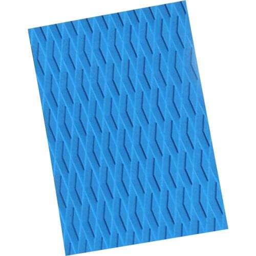 Ultralight Non-slip Diamond Grooved EVA Surfing Surf SUP Traction Pad Deck Grip Tail Pad Sheet for Surfboard/Kiteboard/Skimboard