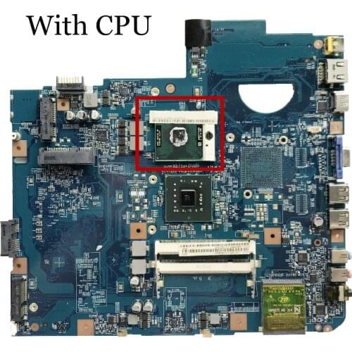 SZWXZY Excellent For Acer Aspire 5738 Laptop Motherboard GM45 DDR2 MBP5601013 JV50-MV M92 48.4CG07.011 100% Working
