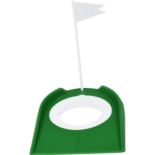 Golf Indoor Putting Trainer with Detachable Putting Disc With Hole Flag Putter Green Practice Aid Home Yard Outdoor