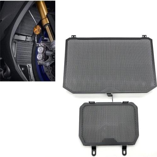 YZF-R1 Motorcycle Radiator Guard Grille Protector Metal Cover for Yamaha YZF-R1M YZF R1 R1S 2015-2017