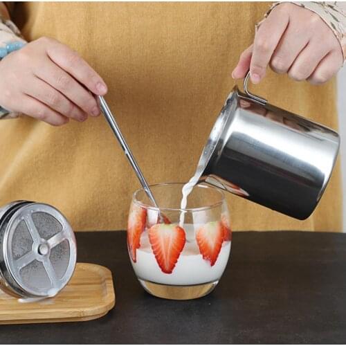 Automatic Electric Milk Frother Egg Foam Coffee Maker For Egg Milk Cappuccino Whisk Tools Portable Home Kitchen Coffee Chocolate