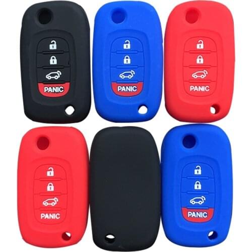 Car Key Cover for Benz Smart Fortwo 453 Forfour 2015 2016 2017 Keychain Car Remote Control Flip Key Case for Keychain Alarm