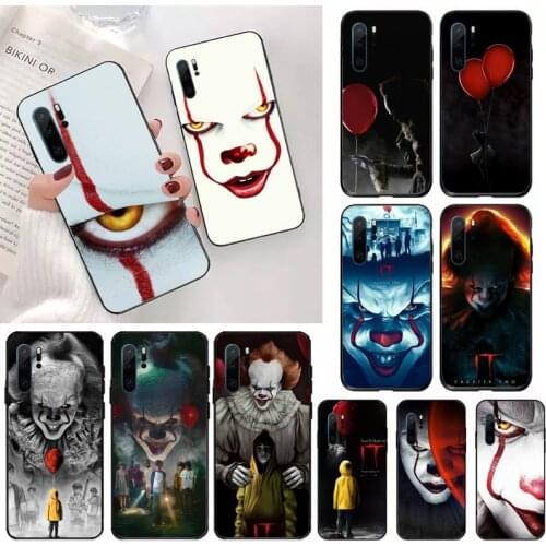 Hot Pennywise Clown Float It Horror Cartoon Comic Phone Case For Huawei P20 P30 P40 lite Pro P Smart 2019