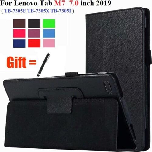 Case Compatible with Lenovo Tab M7 TB-7305F 7" Tablet Slim Lightweight Shell Stand Lenovo Tab M7 TB-7305F (7")/Tab M7 (2nd Gen)