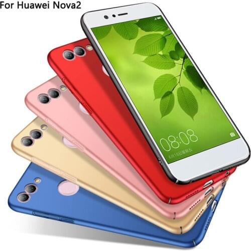 For Huawei Nova2 Case Hard PC Back Cover Case Back Hard Case For Huawei Nova 2 Protective Full cover Frosted CaseS