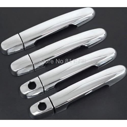 For Toyota Corolla 2003 2004 2005 2006 2007 2008 ABS Chrome Door Handle Cover Exterior Handle Grip Frame Car Model Styling 8pcs