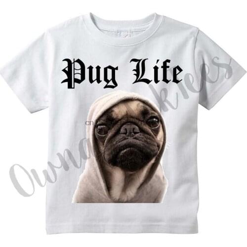 Pug Life Custom T-shirt Infant through Adult sizes avail