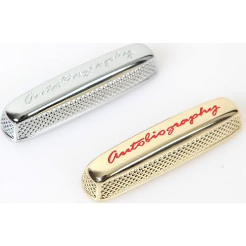 Chrome Unique Design 5 Buttons Car Key Case Cover Shell Trim for Land Rover Discovery Sport 2015 2016 2017 Range Rover Evoque