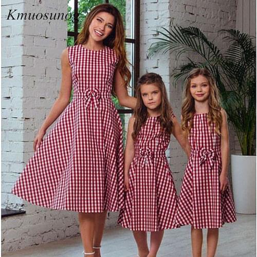 Модные платья в клетку Kmuosunog China At AliExpress