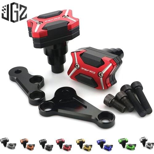 Motorcycle Frame Sliders CNC Aluminum Falling Crash Protective Pads Accessories for YAMAHA YZF R3 R25 2015 2016 2017 2018 2019