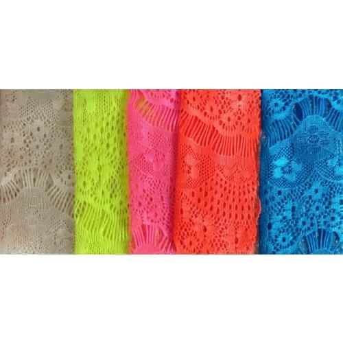 Hot fashion elastic eyelash lace fabric,4-way elastic and soft to touch,sexy wave pattern,XERYA01-28