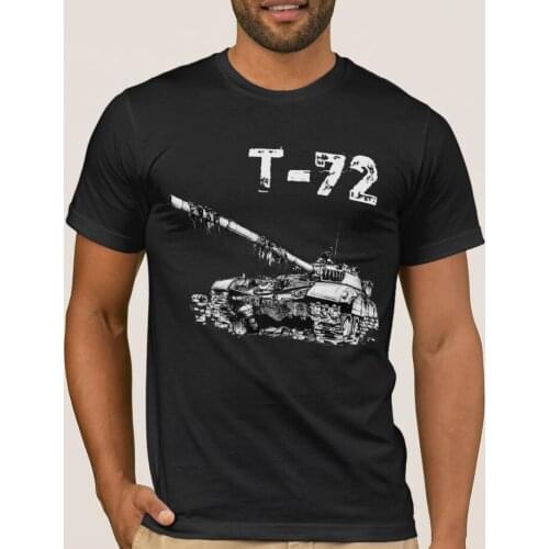 Russia Military Russia tank troops T-72 Main Battle Tank T-Shirt. Summer Cotton Short Sleeve O-Neck Mens T Shirt New S-3XL