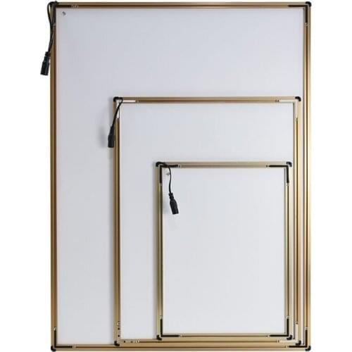 A3 crystal slim light box aluminum lighting boxes profile sign wholesale