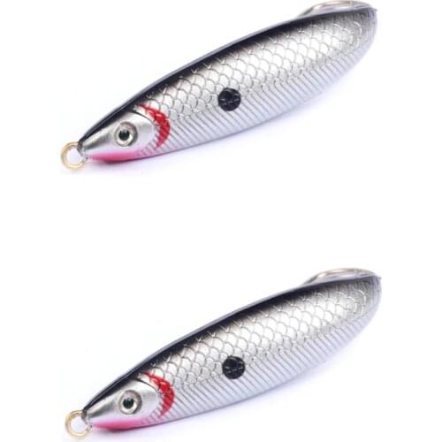 1Pcs 8cm 18g Sinking Anti Grass Fishing Lure Winter Ice Rotating Spoon Freshwater Bait Hard Bait Crankbait Fishing Tackle