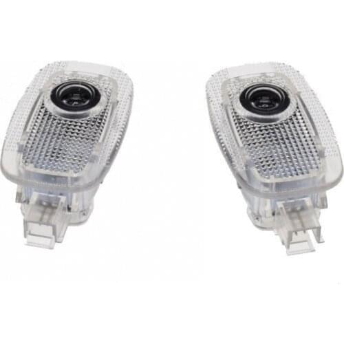 2pcs For Mercedes Benz W221 S Class 2006-2013 Auto logo Led Car Door Light Laser projector Ghost Shadow Lamp Welcome Lights