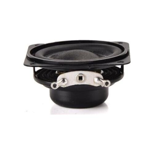 2pcs 40mm 4ohm 3W Full-range speaker loudspeaker Rubber edge Home Audio DIY Part