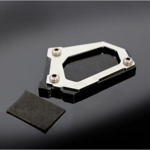 For BMW R1200GS 08-12 R1200GS ADV 08-13 Motorcycle CNC Aluminum Side Kickstand Stand Extension Support Plate
