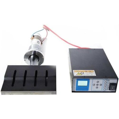 Mask Machine Ultrasonic Spot Welder Transducer 15K20K Ceramic Wafer Vibrator Lug Rod Fitting Welding Head