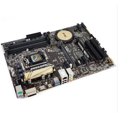 Used Asus Z170-P Desktop Motherboard Z170 Socket LGA 1151 i7 i5 i3 DDR4 64G M.2 SATA3 USB3.0 USB DVI HDMI ATX