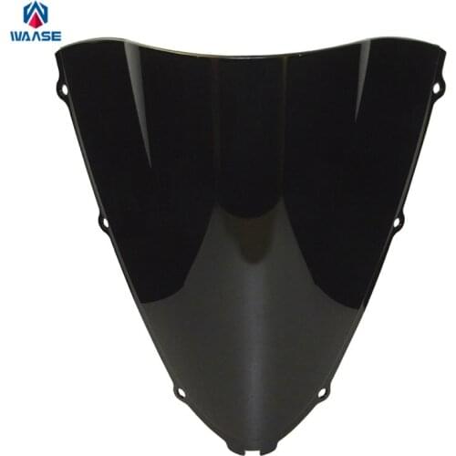 Waase For Kawasaki ZX14R ZX1400 ZZR1400 2006 2007 2008 2009 2010 2011-2016 Double Bubble Windscreen Windshield Shield Screen
