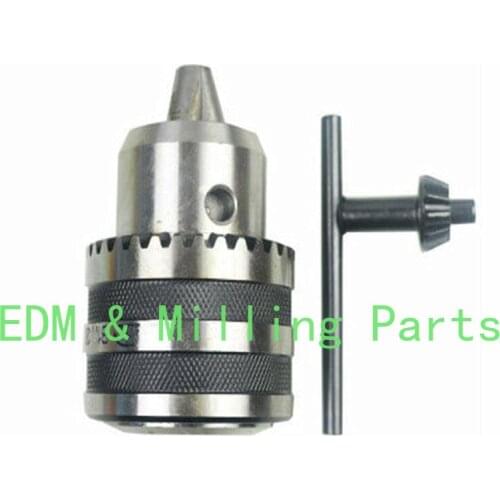 CNC Milling Machine 1/32" - 3/8" Heavy Duty Drill Chuck And Key Keyed For Drilling Machine Mill Part