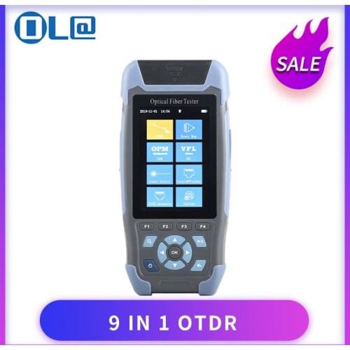 Mini-Pro OTDR Optical Reflectometer 9 functions in 1 device OPM OLS VFL Event Map RJ45 Ethernet Cable Tracker