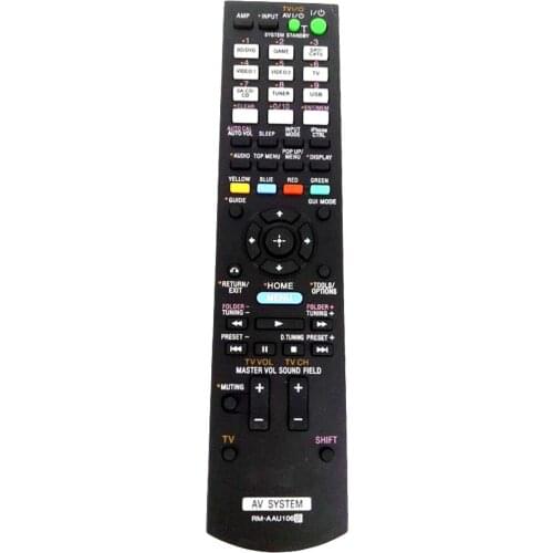 New Replacement RM-AAU106 Remote Control For SONY AV SYSTEM STR-DH720 STR-DH730 STR-DH830 TDM-iP30 Multi AV Receiver Amplifier
