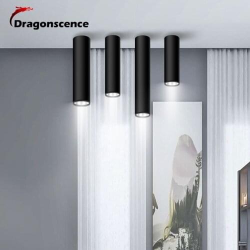 Dragonscence Modern LED Ceiling Light 7W COB Fixture Lamp Living Room Bedroom Showroom shop Home Decoration lighting