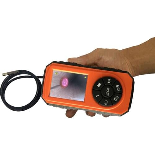 Super Mini Powerful Borescope Inspection Camera System with 1M Snake Tube Night Vision 3 Inch Color LCD Monitor IP67 Waterproof