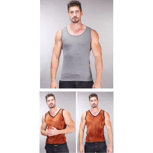 Thermal Underwear Shirts For Men Cotton Thin Mens Underwear Tops Winter Home Clothes Men