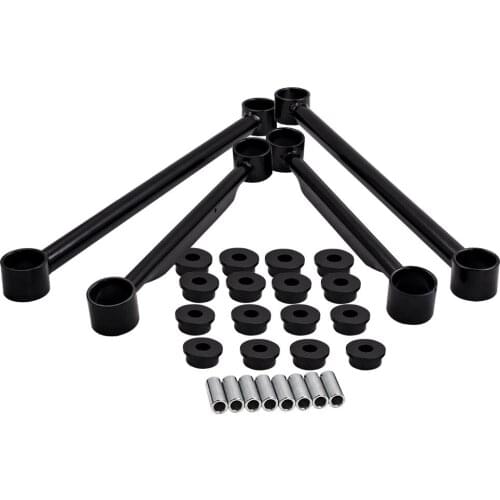 Rear Trailing Control Arms 2 Upper + 2 Lower Kit for Chevrolet Trailblazer EXT 4 Pcs Rear Trailing Control Arms Upper&Lower Kit