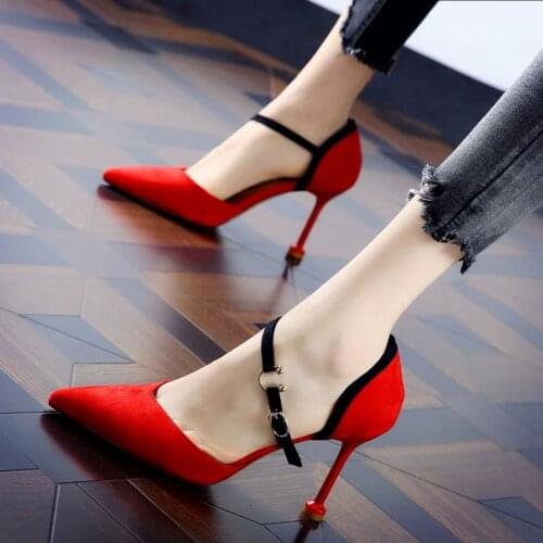 2021 Woman 8cm Glitter High Heels Sequins Scarpins Pumps Female Silver Gold Escarpins Lady Wedding Bridal Scarpins Talons Shoes