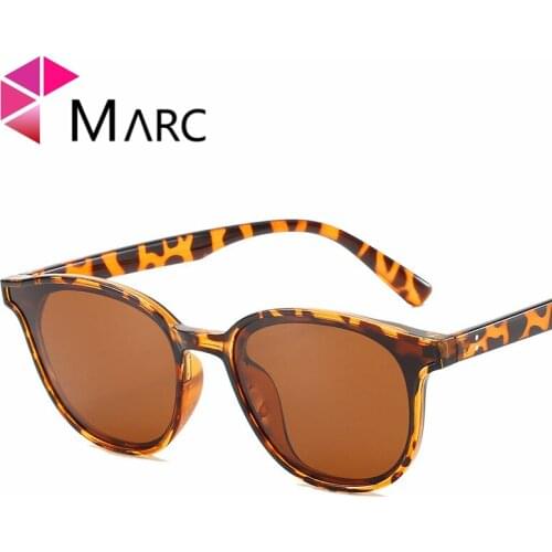 MARC 2020 Sunglasses Women Design Square Leopard Ladies Luxury Brand Vintage Frame Female Trendy Eyewear