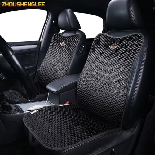 ZHOUSHENGLEE 12V Heated car seat cover for Honda all models URV CRV CIVIC fit accord jazz XRV city HRV vezel Insight Spirior sea