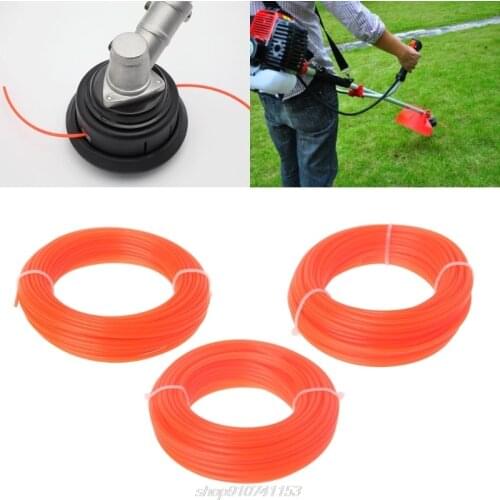 2/2.4/3mm x 15M Nylon Trimmer Line Brush Cutter Strimmer Rope Lawn Mower Wire N20 20 Dropshipping