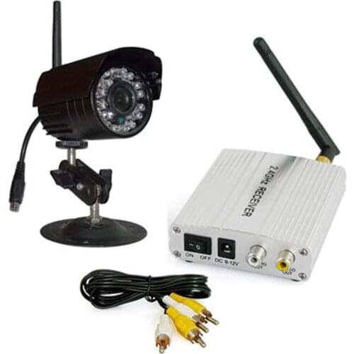 2.4Ghz Wireless Outdoor Camera Water-Proof IP66 IR Night Vision Wireless Baby Monitor