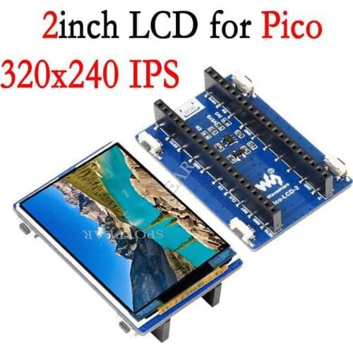 2inch LCD Display Module for Raspberry Pi Pico 2 inch Screen 65K Colors 320×240 SPI