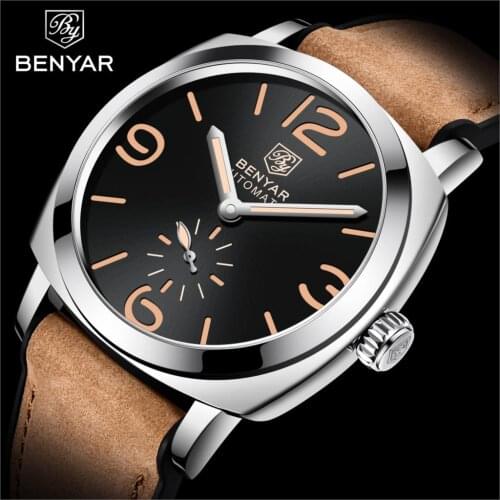 2020 New BENYAR Top Brand Luxury Mens Automatic Mechanical Watch Mens Watch Waterproof Mens Watch Military Reloj Hombrere