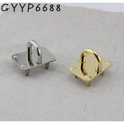 4pcs High quality luggage hardware handbag hardware accessories leather bag Alloy Arch Bridge hanger for bags belts strap