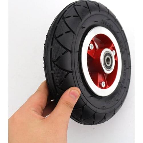 8 inch Electric Scooter Tyre With Wheel Hub 200x50 tire Electric Vehicle Aluminium Alloy Wheel 8''x2''Pneumatic tyre wheels