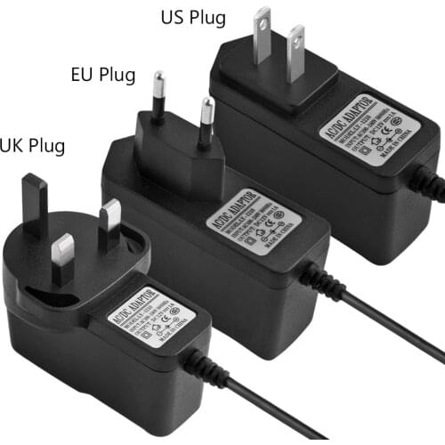 AC 110-240V To DC 12V 1A Power Supply Adapter For LED Starry Light String UK US EU Plug Converter Power Supply Charger