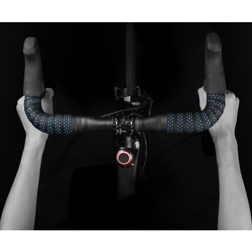 Bike Handlebar Tape End Fixed Accessories Silicone Anti-slip Handlebar Portable Waterproof Cycling Elements bike ribbon