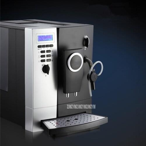 19Bar 2L Automatic Espresso Coffee Maker Coffee Bean Grinder Milk Bubble Cafe Mocha Cappuccino Italian Coffee Machine CLT13