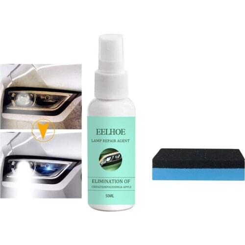 Car Headlight Repair Fluid Kit Fast Acting Scratches Yellowing Oxidation Removers Lamp Renovation Repair Agent